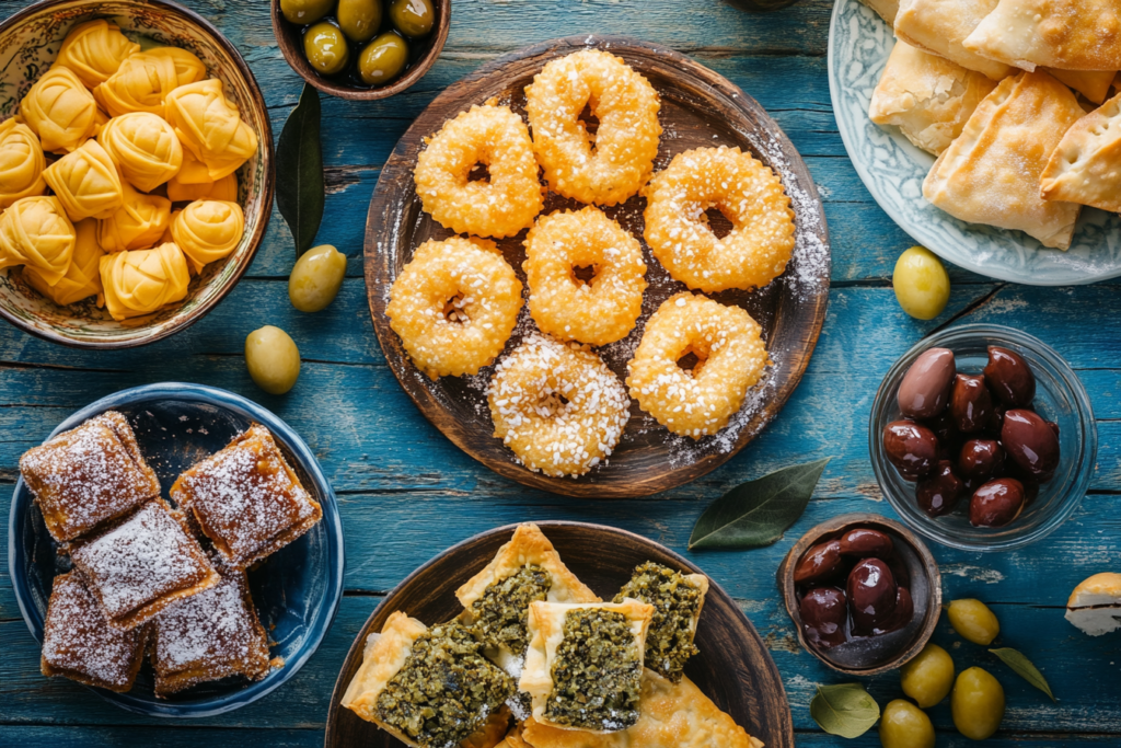 Greek snacks