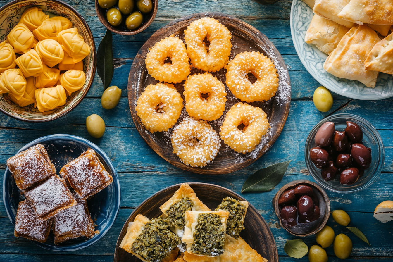 Greek snacks
