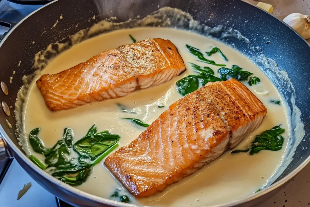 salmon cream cheese pasta